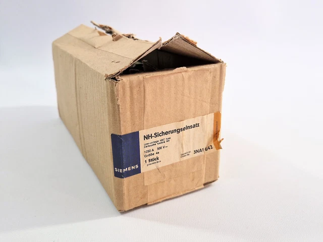Siemens Nh-Fusible 3NA1 642 1250A 500V ~ Taille 4a Insert Fusible 4