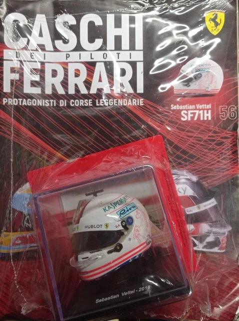 Sebastian Vettel 2018 Gp Usa Caschi Piloti  Ferrari 1/5 Vol 56 Centauria
