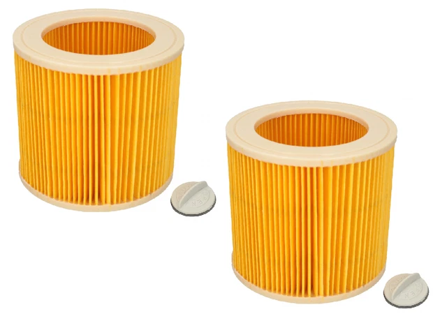 2x filtres pour aspirateur cartouche compatible avec Kärcher A2254Me