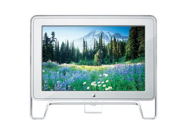 Apple Cinema Display 22 inch M5662 with Power Adapter - For Parts/Not Working
