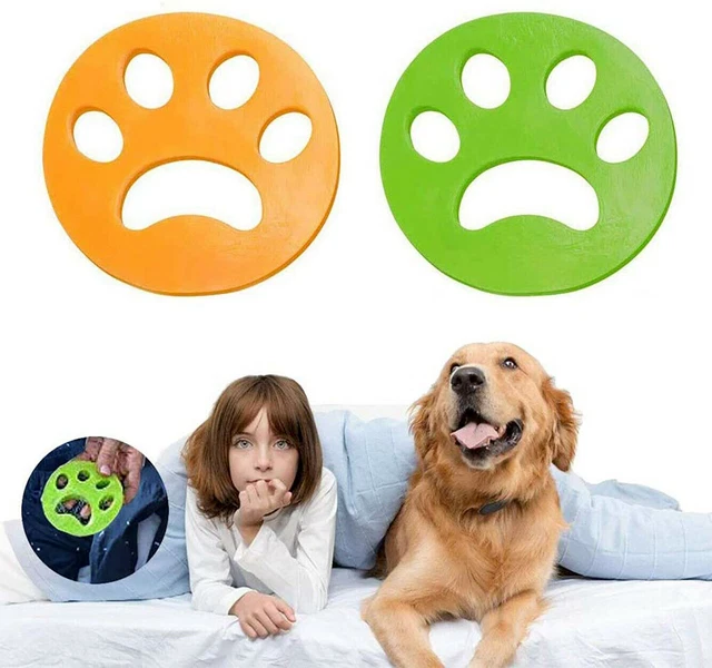 4x Pet Hair Remover Laundry Washing Machine Reusable Cat Dog Fur Lint Catcher