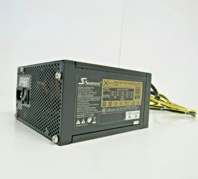 Seasonic SS-850KM 850W ATX PSU Power Supply, 80+ Gold Fully Modular