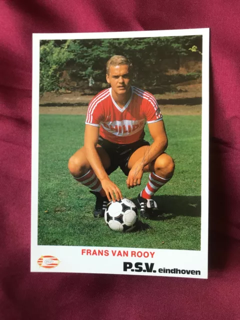 Autogramm FRANS VAN ROOY-PSV Eindhoven 80er-Ex-Royal Antwerpen/Standard Liège-AK