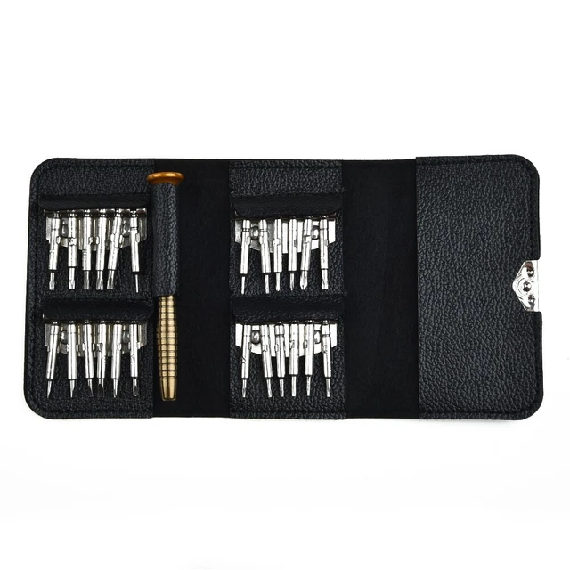 Ensemble de tournevis 26 en 1 26pcs 93mm Sac Stockage Téléphone Nouveau