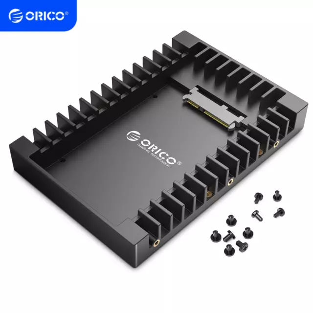 ORICO 2.5'' to 3.5'' SATA HDD SSD Hard Disk Drive Adapter Caddy Tray For 7-15mm