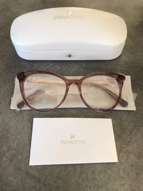 SWAROVSKI - LUNETTES De VUE Pour Femme Rose - SK 5278 - 072 - Neuves Avec Étui