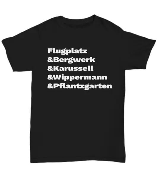 Nurburgring Famous Corners t-shirt - Unisex Tee