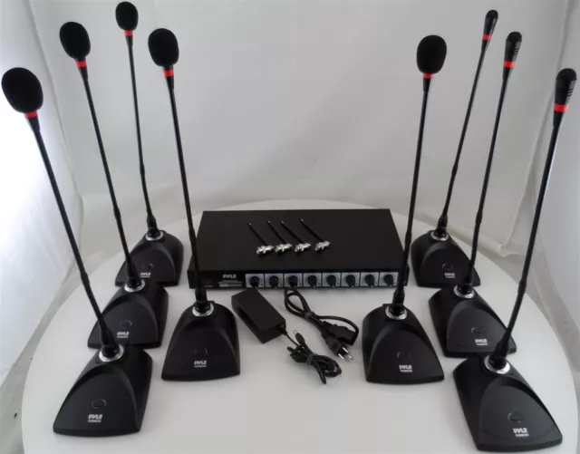 Pyle Model PDWM8300 Professional Wireless Microphone System Used