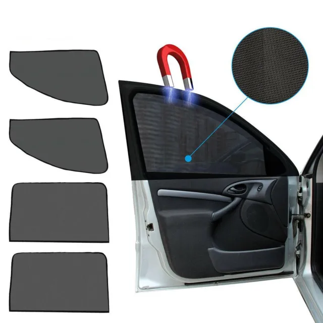 Car Shade For Sun Extend Visor Shield  Front Rear Mesh Shield for SUV Minivans