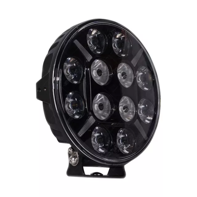 4x 12V-24V LED 60W Phares Longue Portée Feu Route + Position Blanc Orange Camion 2