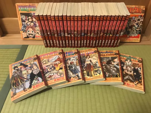 Japanese Language Manga Comic Book FAIRY TAIL 100 YEARS QUEST vol.1-12 set