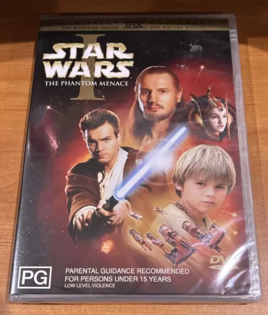 Star Wars - Episode I - The Phantom Menace(1999 : 2 Disc DVD) Brand New Region 4