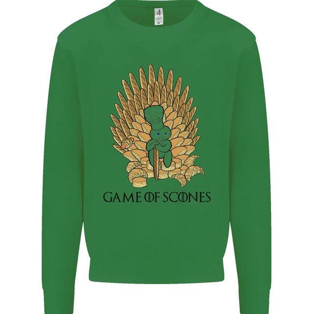 Felpa da uomo Game of Scones Funny Movie Parody GOT 11