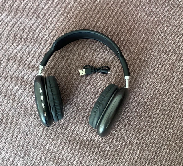 Fockety Bluetooth Kopfhörer Over-Ear - Mit Mikrofon & Trageerkennung, Faltbar