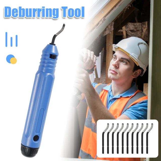 Diburring Cutter DEBURRING TOOL KIT Hand-held Ergonomic Deburring Cutter Precision Edge ...