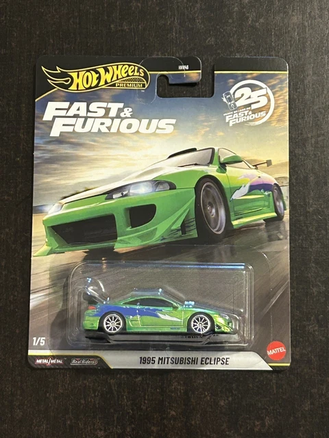 2026 HOT WHEELS Premium Fast & Furious 25th 1995 Mitsubishi Eclipse ...
