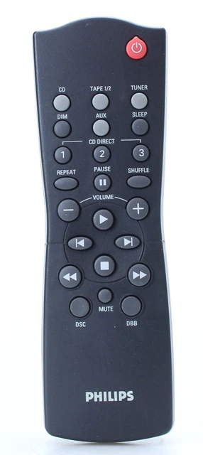 Télécommande D'Origine Philips RH6622/01 Pour Chaîne Hifi DCC380 - Occasion - Garantie 6 Mois
