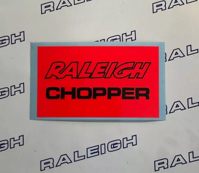 Raleigh chopper best sale decals