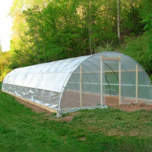 Transparent PE Plastic Greenhouse Film Garden Plant Vegetable Grow House Cover