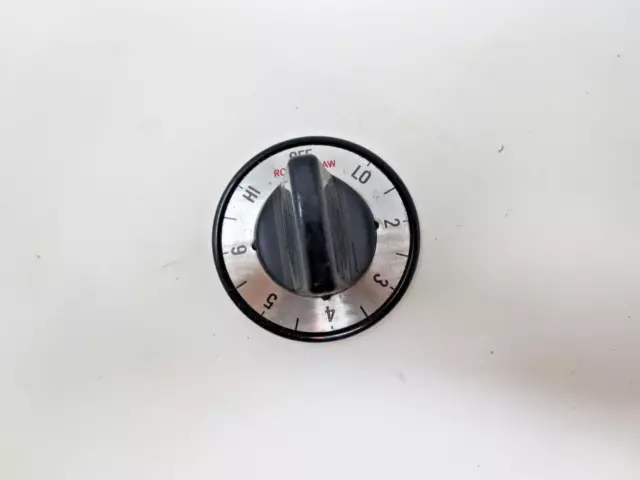 Robertshaw Temperature Thermostat Control Knob Dial 1-10 Lo-Hi