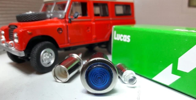 OEM Lucas Bleu LED Illuminé Avertissement Léger Leyland Marshall Tractor T4D3036