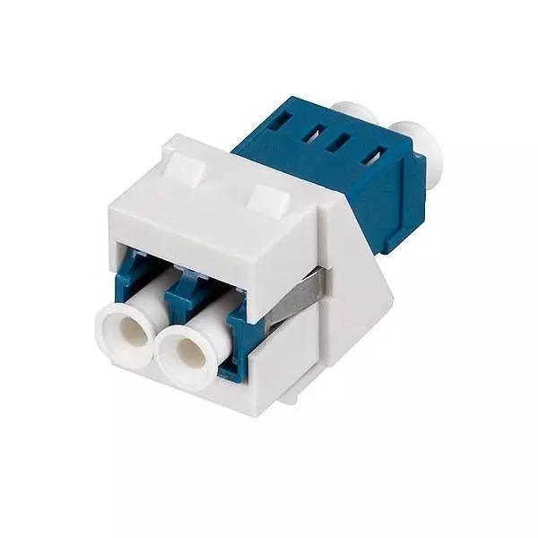 Rutenbeck LC-D Keystone Modul KMK-LC-D OS2 blau rw blau LWL-Kupplung 228080300