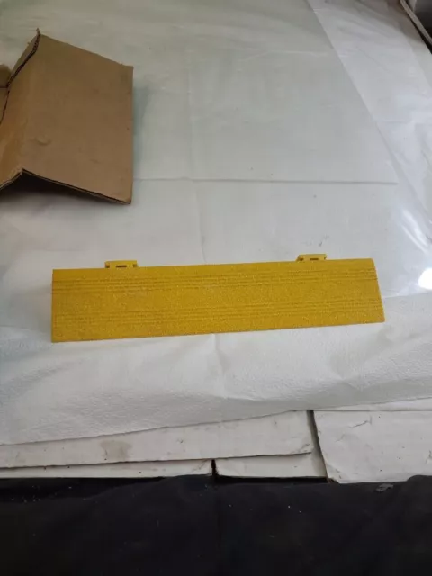 MOD TILE 3LMD6 YELLOW RAMP -2"x12"-Interlocking-Slip Resistant-LOT OF 12