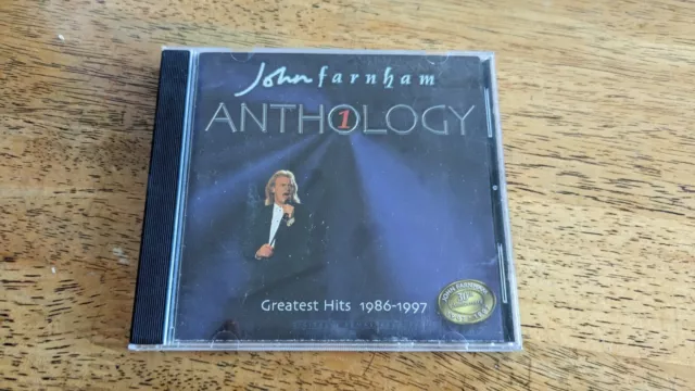 John Farnham - Anthology 1 (Greatest Hits 1986-1997) - 1997 BMG CD. Australia
