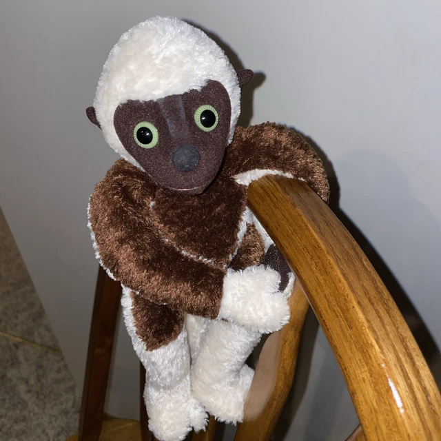 ZOBOOMAFOO PLUSH LEMUR Monkey, PBS Kids, Prestige Hanging Stuffed