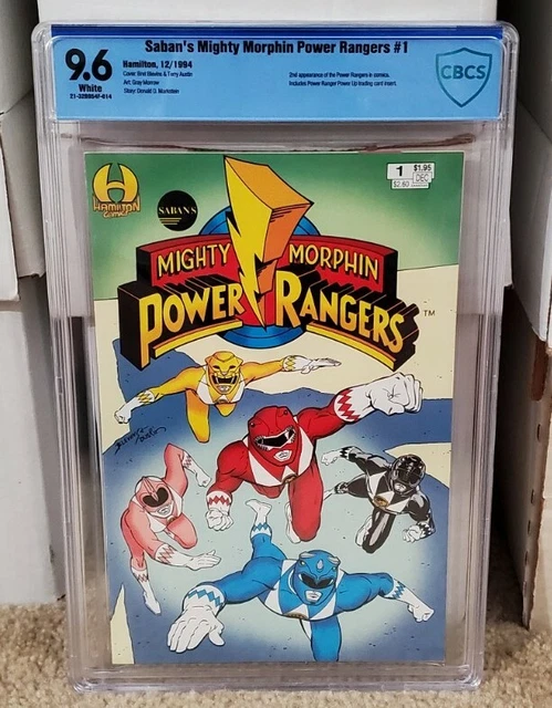 Mighty Morphin Power Rangers #1 CBCS 9.6 1st Appearance 1994 Hamilton Like CGC