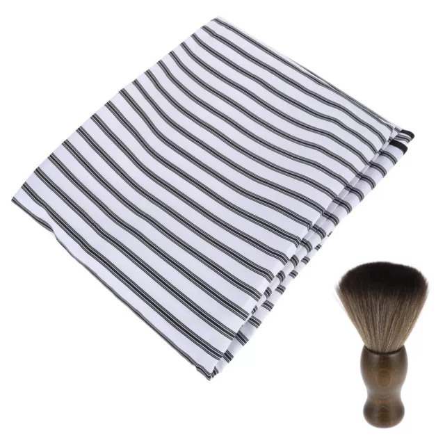 Barber Cloth Polyester Hair Removal Brush Haircut Cleaning Hairdressing Shawl
