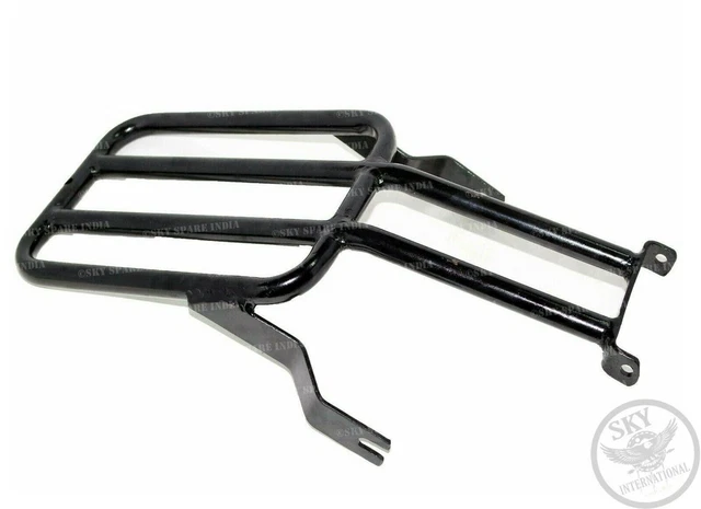 Porte-Bagages Arrière Moto Royal Hunter 350 2022-2024 - Tube Fer 19mm, Support Passager & Stockage - 2