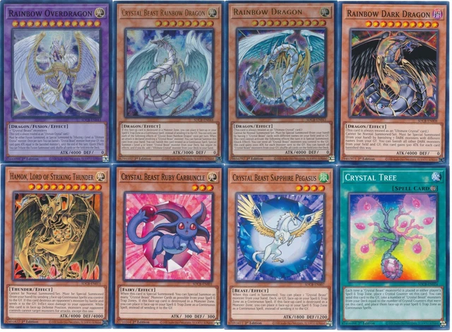 YUGIOH JESSE ANDERSON Complete Deck - Rainbow Dragon - Crystal Beast Ruby Hamon $37.50 - PicClick YUGIOH JESSE ANDERSON Complete Deck - Rainbow Dragon - Crystal Beast Ruby Hamon $37.50 - PicClick
