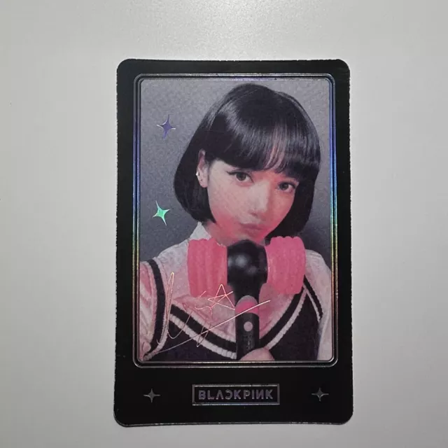 Blackpink Lisa Official Photocard Lightstick Version 2 Limited Edition KPop