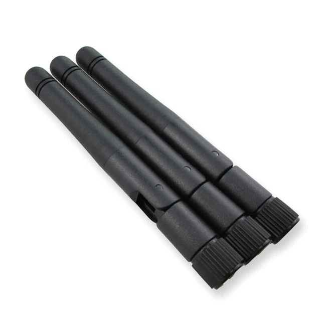 2pcs Dual Band WIFI Antenna 10dBi 2.4G 5G 5.8G SMA Male Amplifier WLAN Router