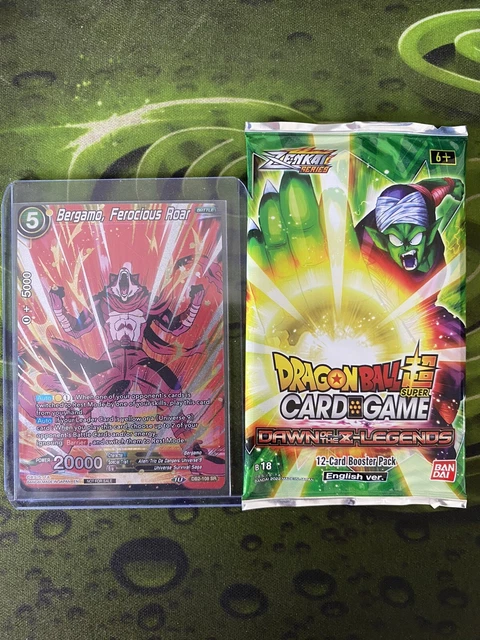 BERGAMO, FEROCIOUS ROAR DB2-108 SR - Dragon Ball Super Card 17.50 -  PicClick UK