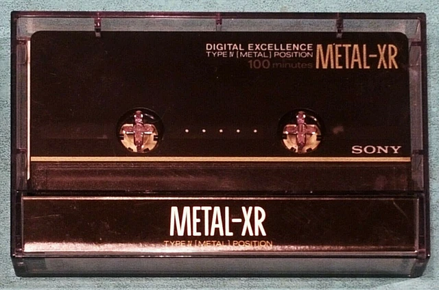 Cassette Audio Sony Meta-XR Position - Type IV Metal - 50 Min - Neuve (boîte Ouverte)