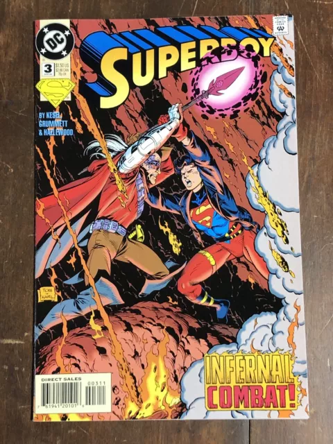 DC Comics Superboy #3 April 1994 Remains of the Dead - VF/NM