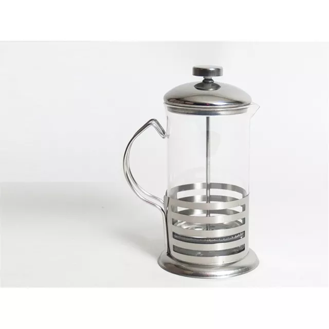 ★★ Tetera Cafetera Cristal 350 ml Acero inox. Cafe Infusiones ENVIO 24 HORAS ★★