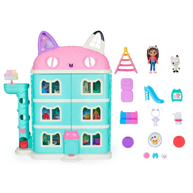 DREAMWORKS GABBYS Gabby's Purrfect perfect DOLLHOUSE Playset IN HAND