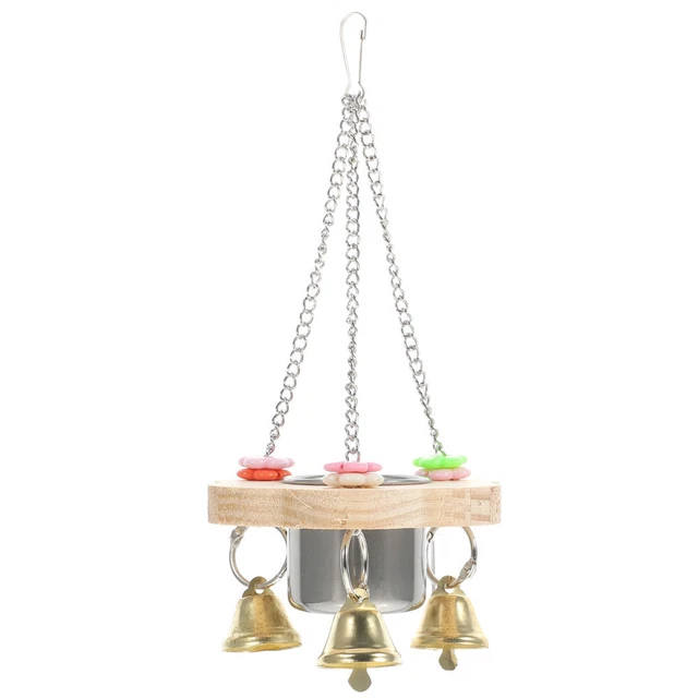 Parrot Hanging Bowl Papageienspielzeug Für Große Vögel Vogelschaukel Großer Voge