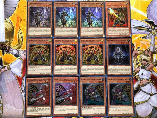 Six Samurai Deck Complete Ready-To-Play 40 Main 15 Extra (Mint/Near Mint)