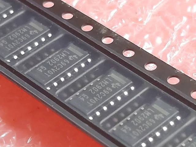 LM2902 Quad OPA, LM324 Surgical Enhanceer SMD SO14 (8pcs)