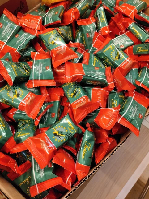 CRISPY CHOCOLATE COVERED Wafer Candies Fortūna Highly Addictive Sweets ...