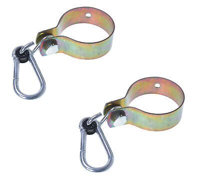 LoggyLand Loggyland 2er Set Fascette Altalena Ø 50 MM Moschettone Ganci Altalena Verz 