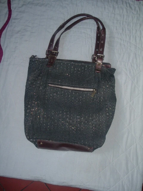 Sac hobo petite taille en cuir avec chaîne | Emporio