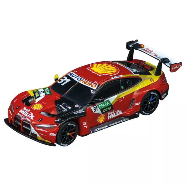 BMW M4 GT3 DTM Transporter Der Linde Slotcar Carrera Go 1:43 Rennen Modell Auto