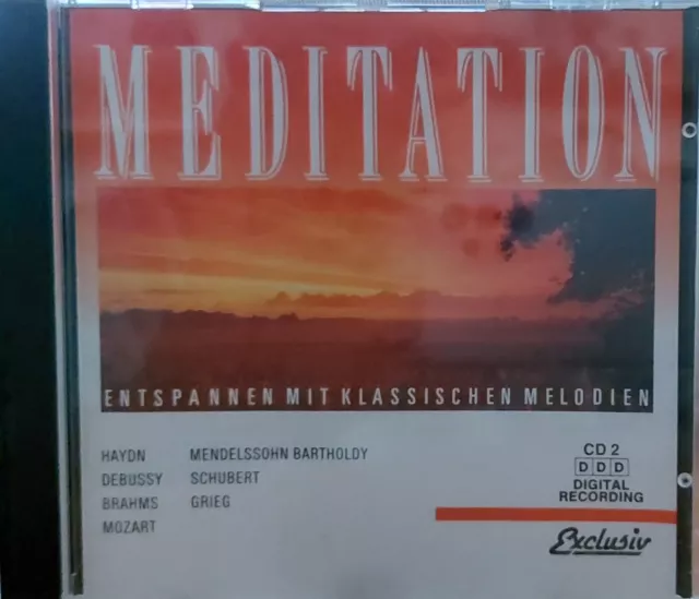 Meditation - Entspannung mit klasischen Melodien   CD 2
