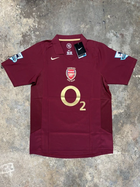 Thierry Henry Arsenal Jersey ARSENAL 05/06 HOME Shirt Medium