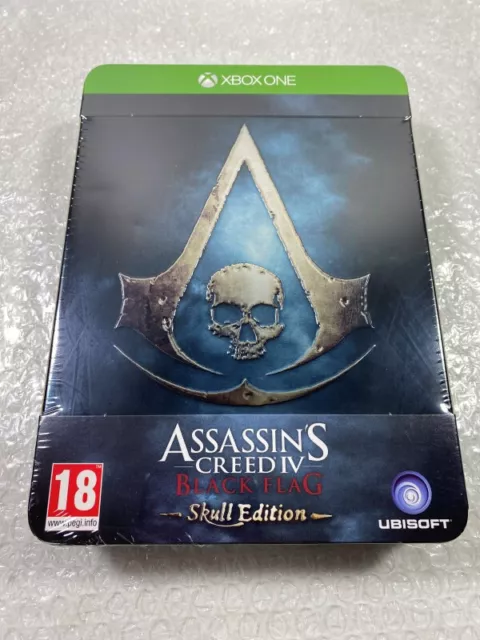 Assassin S Creed Iv (4) Black Flag - Skull Edition - Xbox One Fr New (En/Fr/De/E